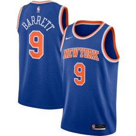 Dres New York Knicks RJ Barrett 9 Nike 2022-23 Icon Edition Swingman